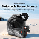 Motorcycle Helmet Mount Strap Front Chin Foldable For GoPro Osmo Camera