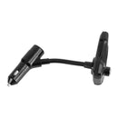 Car Bluetooth 5.0 FM Transmitter MP3 Wireless Adapter 1.8 inch Dual USB Charger