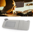 Toyota 2009-2016 Venza & Sunroof 74320-0T022-B1 Driver Sun Visor With Light GRAY