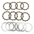 Clutch Kit Iron& Friction Plates fit for Yamaha XJ550 RH/H 1981 XJ550 RJ 1982 Generic