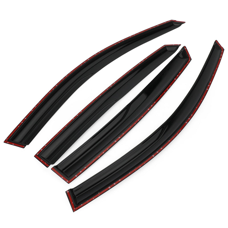 4pcs Side Window Vent Visor Sun Rain Deflector Guard For Honda Accord 2018+ Generic