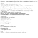 Black Rear Top Case Carrier Luggage Rack for Kawasaki KLE650 Versys 650 16-2019 Generic