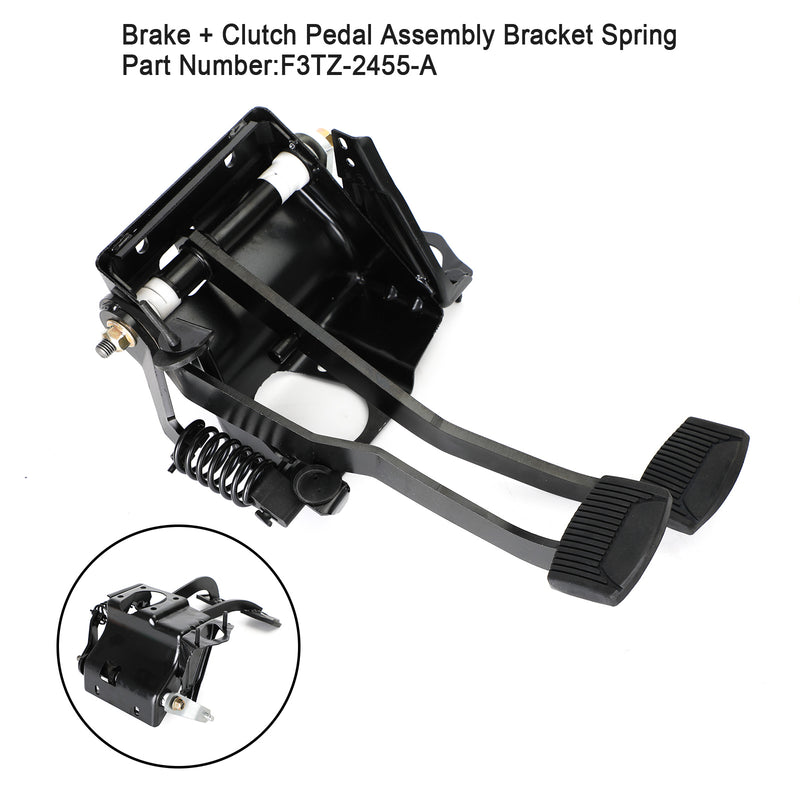 1992-1997 Ford F-250 F-350 Brake + Clutch Pedal Assembly Bracket Spring For Generic