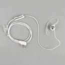 2 Pin Earhook Earpiece Headset PTT Mic For Kenwood HYT BaoFeng Radio 3Colour