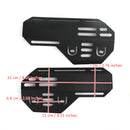 Front Fork Shock Absorber Guard Cover for KAWASAKI VERSYS 1000 650 2015-2020 Black Generic