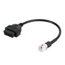 4 Pin to OBD2 Cable Diagnostic Adapter Connector Fit For Yamaha R1 R6 MT09