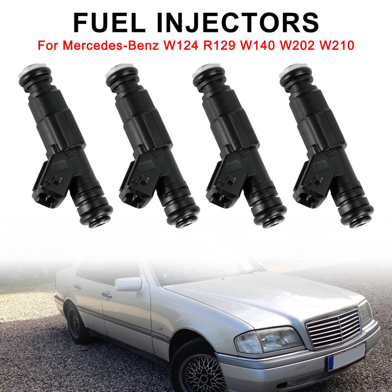 4PCS Mercedes-Benz W124 R129 W140 W202 W210 Fuel Injector 0280155821