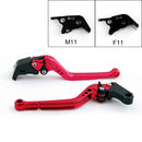 Long Brake Clutch Levers For KTM 990 Superduke 690 Duke RC8/R Black Generic
