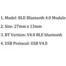 5Pcs AT-05 HM-10 BLE Bluetooth 4.0 CC2541 Serial Wireless Module For Arduino