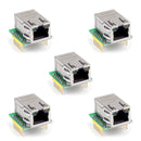 5Pcs HR961160C USR-ES1 W5500 Chip SPI to LAN/ Ethernet Converter TCP/IP Module