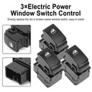 3x 93580-2E000 Electric Power Window Switch Control For Hyundai Tucson 2005-2010 Generic