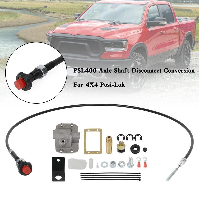 4X4 Posi-Lok 1994-2001 Dodge Ram 1500 PSL400 Axle Shaft Disconnect Conversion