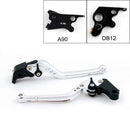 Long Brake Clutch Levers For KTM 690 Duke/SMC/SMCR 2014-2016 Black Generic