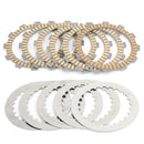 Clutch Kit Iron& Friction Plates for Honda CR125R RF 1985 22201-KS6-70 Generic