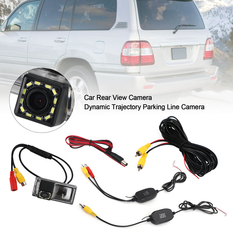 12LED Dynamic Trajectory Wireless Rear View Camera Fit For Land Cruiser 100/200