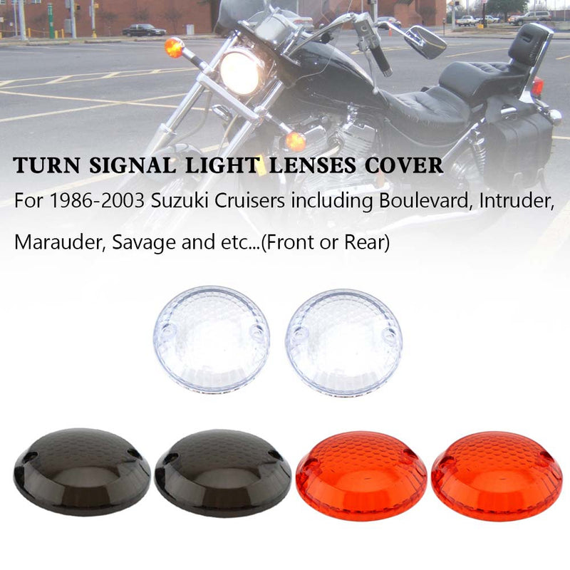 Suzuki Cruisers Intruder 1400 VX800 Turn Signal Light Lens Cover