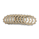 Clutch Kit Iron& Friction Plates for Honda CR 125 R CRF 250 R 2000-2010 Generic