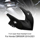 Honda CBR500R 2019-2021 Black Front Nose Headlight Panel Cover Fairing
