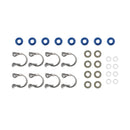 Range Rover Jaguar 5.0L V8 8PCS Fuel Injectors Repair Seal Kit 0261500105 FJ1161 8W93-9F593-AD