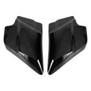 Black Stretched Left Right Side Covers Panel Fit for Harley Touring 2009-2019 Generic