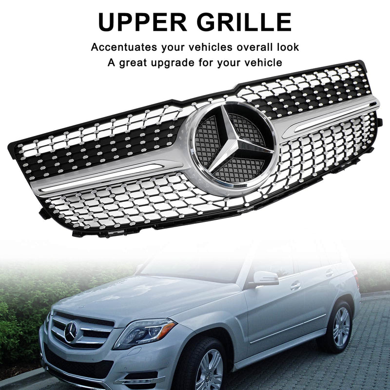 2012-2015 Benz GLK300 Base Sport 2048802983 Front Bumper Grille Grill Diamond