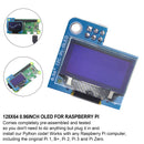 0.96" 0.91" OLED Screen Module 128X64 Fit for Raspberry Pi 3 4B/3B and Pi Zero