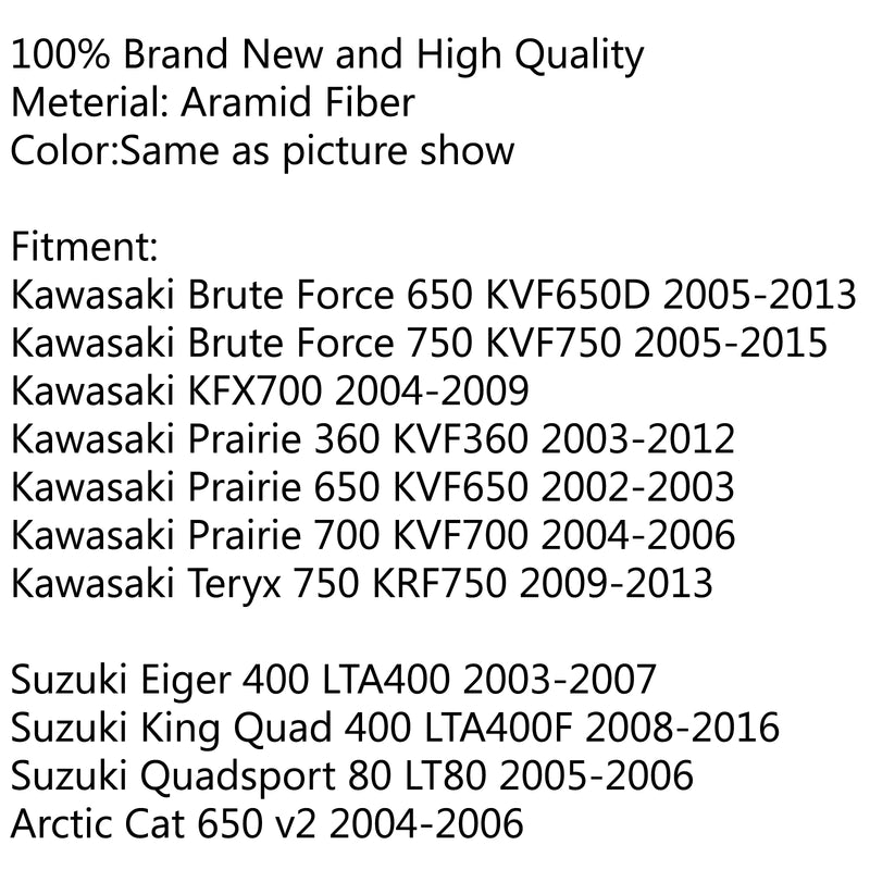 Clutch Drive Belt 59011-0019 For Kawasaki Teryx 750 KVF 750 KRF 750 2004-2013 Generic