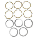 Clutch Kit Iron& Friction Plates fit for Yamaha DT125 DT125 R/LC RD125LC RZ125 Generic
