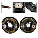 Electric Trailer Brake Kit-Self-Adjusting-12"-Left/Right Hand Assemblies 5.2K-7K