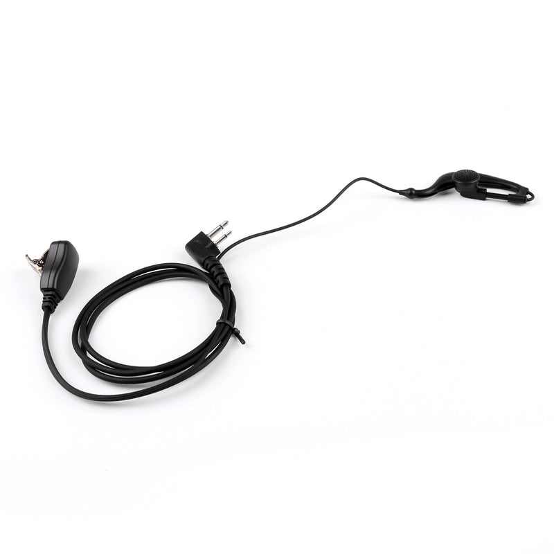 5xEar-Hook Earpiece Headset PTT For Icom IC-F3 IC-F4 IC-U12 V8 V82 F21 F26 Radio