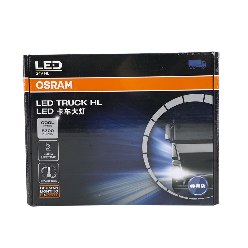 82245CW For OSRAM LED Truck Headlight Lamp H4 24V28W Cool White Light 5700K Generic