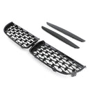Meteor Black Kidney Grill Mesh Grille Fit BMW E90 3 Series Sedan 2005-2008 Generic