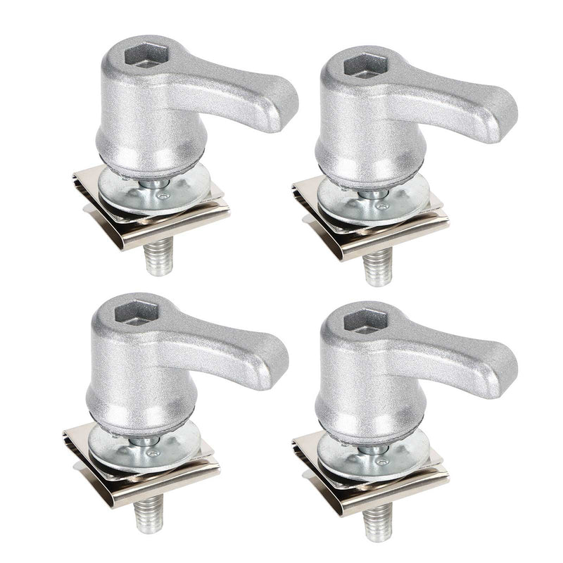 4X Saddlebag Lever Lock Bolts Nuts Mounting Set Fit Fits For Touring 2001-2020 Generic