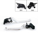 Long Brake Clutch Levers For Ducati HYPERMOTARD 821 SP 2013-2015 Black Generic