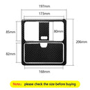 3Pcs Carbon Fiber Reading Light Panel Cover Trim For Nissan 350Z 2003-2009 Generic