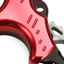 Archery 3 Finger Grip Caliper Arrow Release Aids Aluminum Compound Bow Hunting