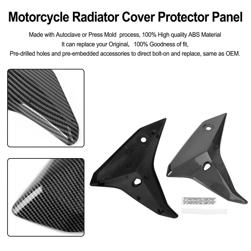 Radiator Side Cover Fairing Panels for YAMAHA tracer 900 GT 2018-2020