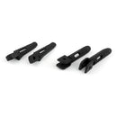 Front&Rear Footrests Foot Pegs Aluminum Passenger For Suzuki GSXR 1000 600 750 Generic