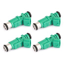 4pcs Fuel Injector 01F023 Fit Peugeot 1007 206 207 Citroen C2 C3 Nemo 1.1 1.4 Generic
