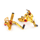 Adjustable Rearsets Footrest Foot Pegs Rear Set For Yamaha MT-07 FZ-07 MT07 Generic