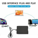 Portable USB Floppy Disk Drive External FDD 3.5" 1.44MB For Laptop PC Win Mac