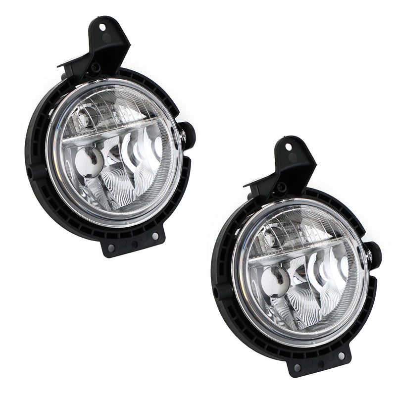 Pair Fog Lights Front Left and Right For Mini R55 R56 R57 R58 Cooper 2007-2015 Generic
