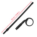 Radio Measure Antenna Gain Antenna UV Dual Section 50CM Black For Tk-360 Vx1R