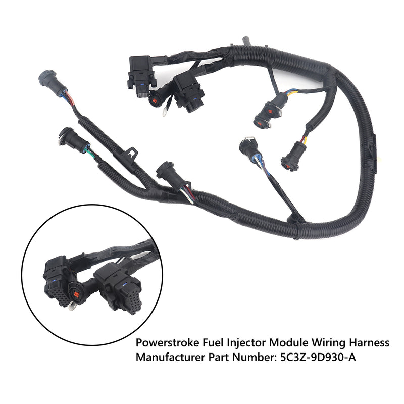 Powerstroke FICM Fuel Injector Module Wiring Harness For Ford F Super Duty 6.0L Generic