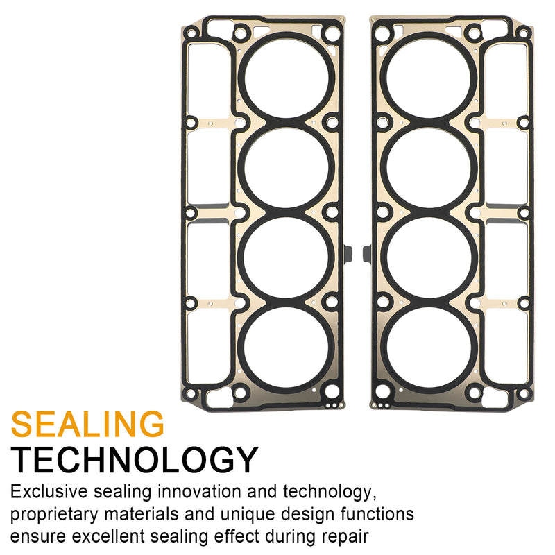 Engine Cylinder Head Gaskets Set Kit for Chevrolet Tahoe 4.8L 5.3L 2002-2011 Generic