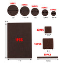 2 Colors 357 Piece Self-Stick Furniture Felt Pads for Hard Surfaces