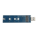 M.2 to USB Adapter B Key M.2 SATA Protocol SSD Adapter for 2230 2242 2260 2280