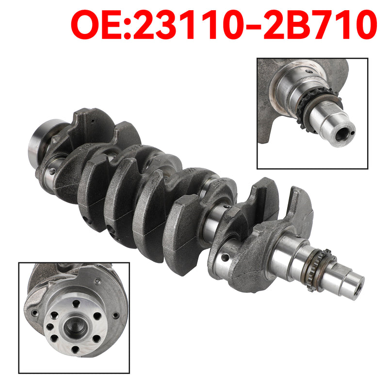 23110-2B710 Hyundai Kia G4FG 1.6 Turbo Engine Crankshaft Fedex Express