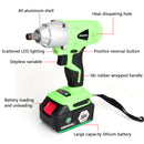 36VF Electric Cordless Impact Wrench Torque Drill Tool w/ 6000mAh Li-Ion Battery