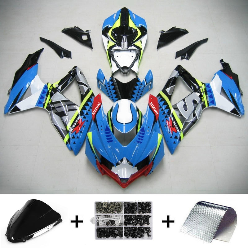 Suzuki GSXR 600/750 2008-2010 Fairing Kit Bodywork Plastic ABS K8